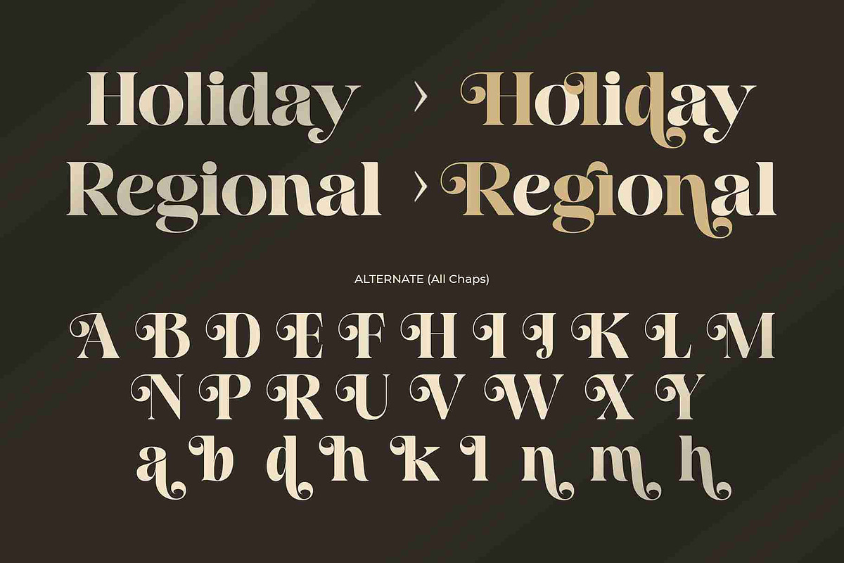 Straight Betty Modern Serif Font, a Serif Font by Vampstudio (Photo 12 of 13)