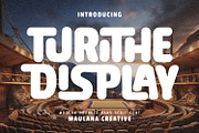 Turithe Display Modern Rounded Sans, a Sans Serif Font by Maulana Creative (Thumbnail 1 of 7)