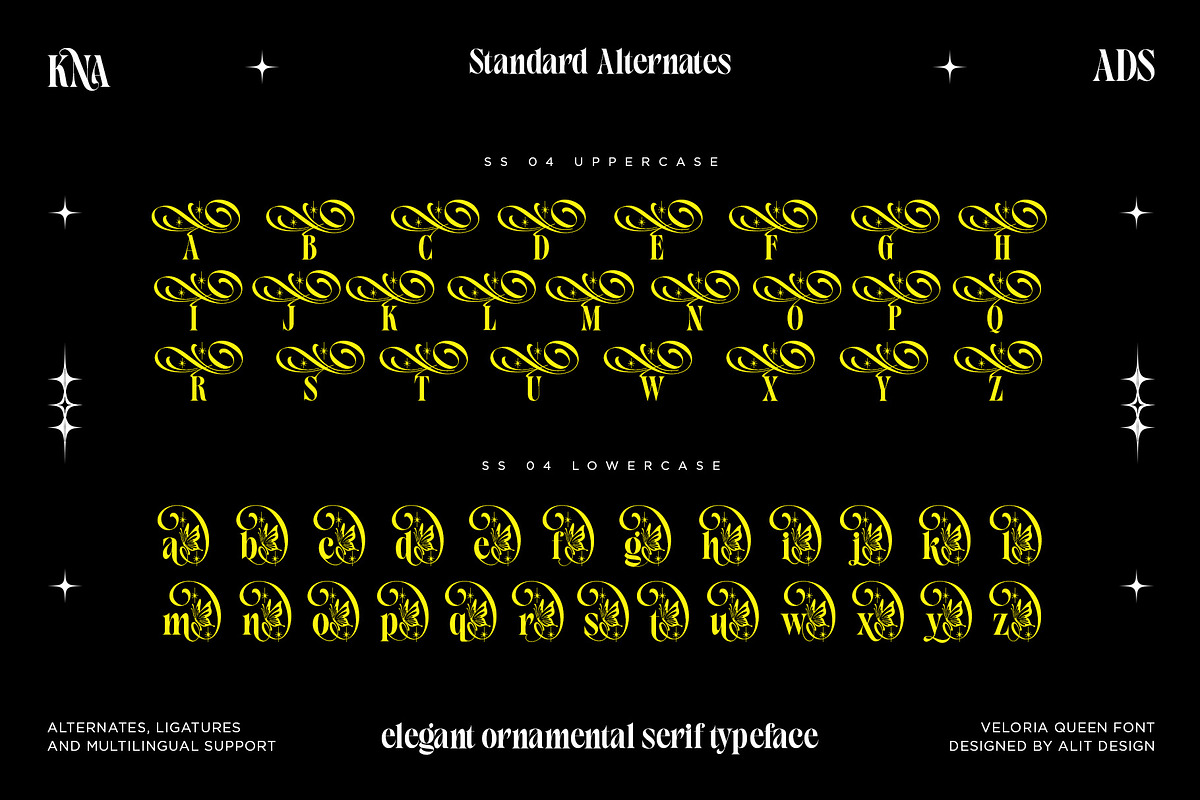 Veloria Queen Typeface, a Serif Font by alit design (Photo 16 of 20)