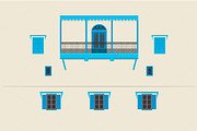 12 building facades. VECTOR, a Food Illustration by Natalka Dmitrova art (Thumbnail 12 of 14)