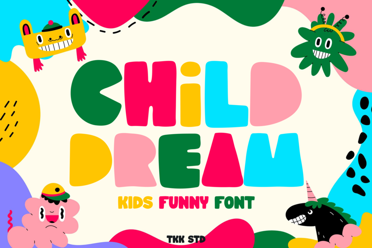 Block Letter Font Bundle - SALE, a Sans Serif Font by tokokoo (Photo 3 of 13)