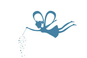 Cartoon Fairies Silhouette, an Illustration by Svetlana Voloshina (Thumbnail 4 of 7)