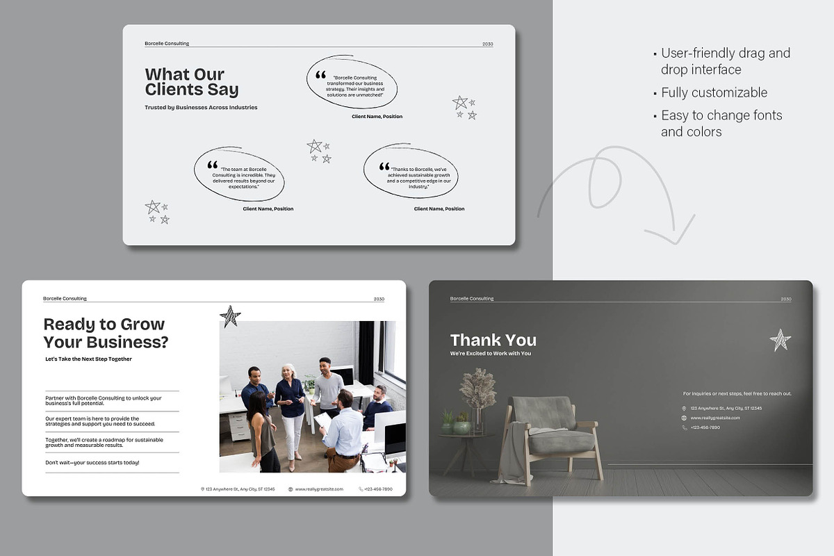 Business Proposal - Canva Template, a Presentation Template by R-studio (Photo 5 of 9)