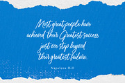 Kamilla Blue handwritten script, a Handwritten Font by Damarletter (Thumbnail 3 of 8)