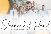 Daniel Signature | Script Font, a Handwritten Font by Scratchones (Thumbnail 2 of 8)