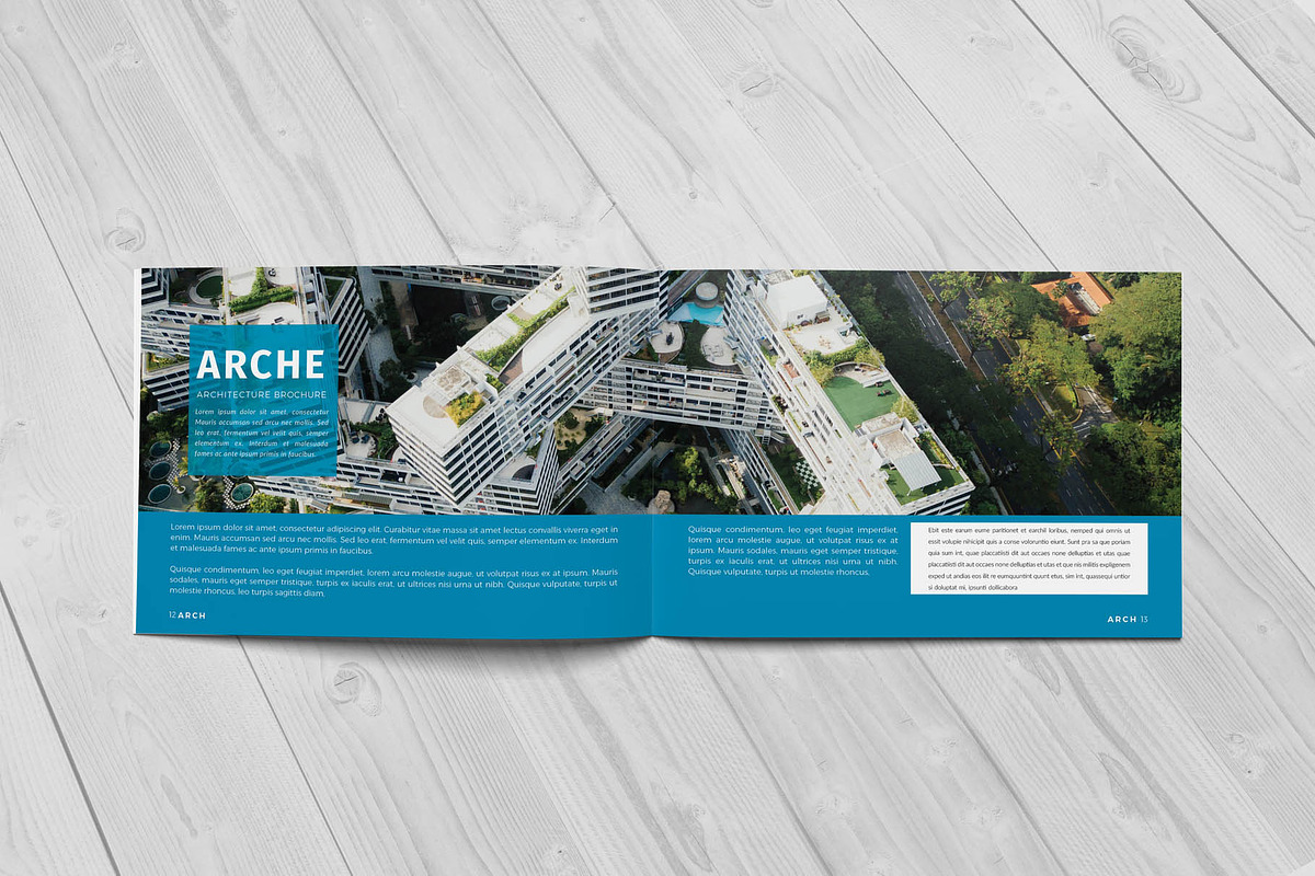 A5 Realestate/Architecture Brochure, a Brochure Template by New Lines (Photo 5 of 13)