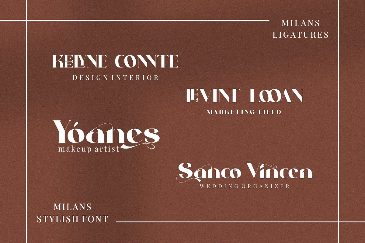 Milans_Typeface Modern Serif, a Serif Font by Penatic Studio (Photo 7 of 11)