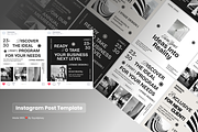 Minimalist Business Instagram Post, a Social Media Template by SquidPixey (Thumbnail 1 of 6)
