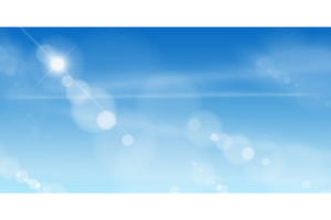 Realistic sky background. Sunny, an Illustration by Stock-Smart-Start