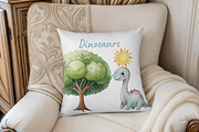 Adorable Dino PNG Set, an Illustration by MockupWizard (Thumbnail 6 of 6)