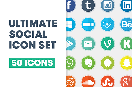 Ultimate Social Icon Set