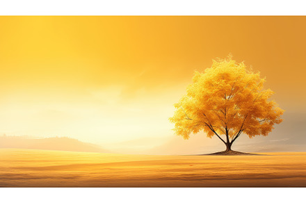 nature yellow sunny morning serene, a Nature Photo by pikepicture
