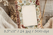 Floral Romance – Junk Journal Pages., a Decorative Illustration by GalaDesign03 (Thumbnail 2 of 8)