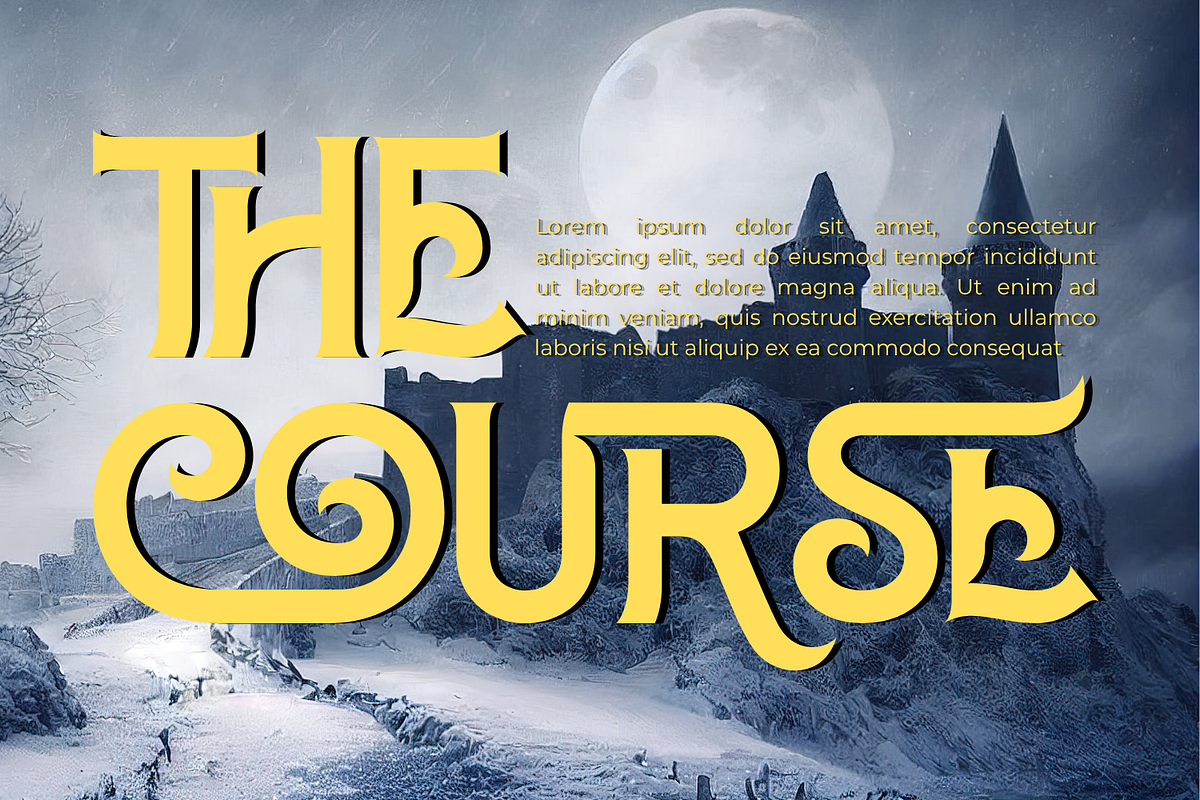 MASSIVE SKELETONS - VINTAGE FONT, a Serif Font by 177Studio (Photo 6 of 8)