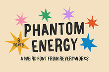 Phantom Energy Fonts