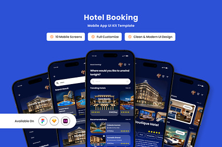 Nocturne - Hotel Design Template