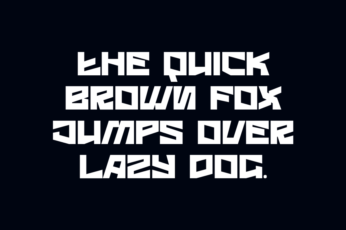 Azyncro - Digital Font, a Sans Serif Font by QR Design Studio (Photo 6 of 8)