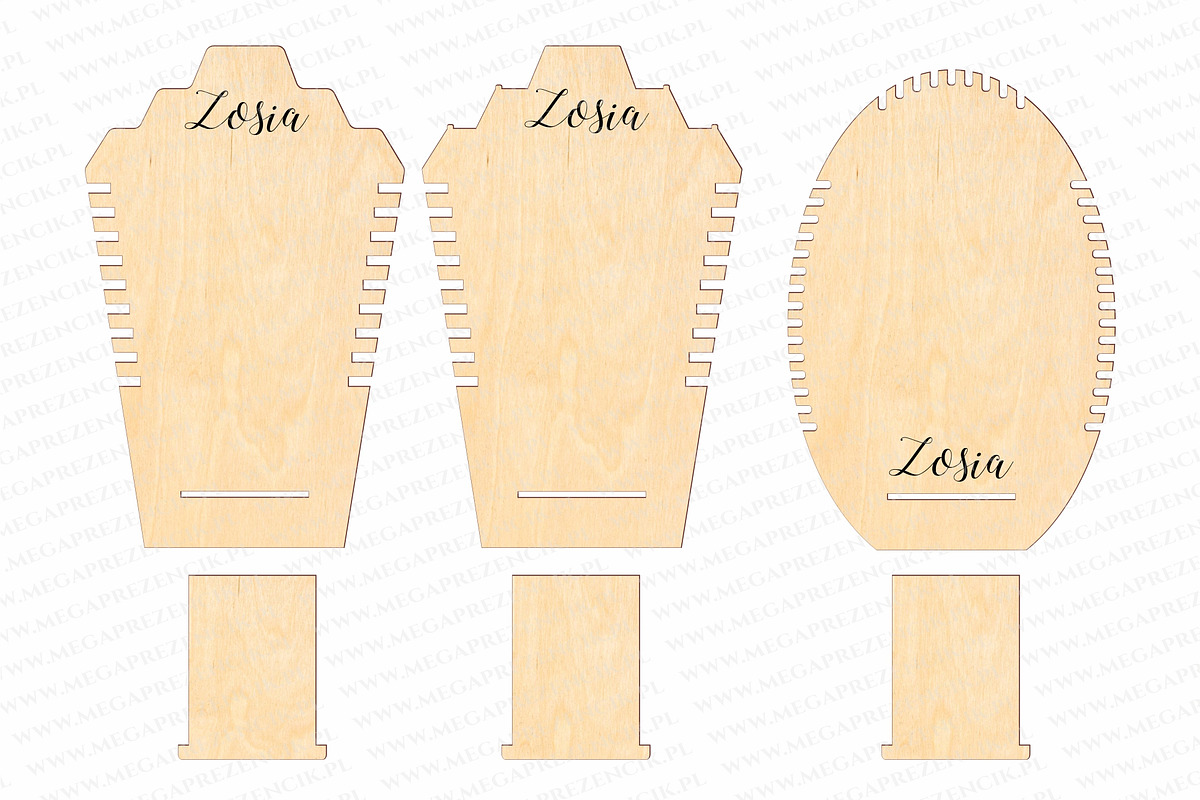 Plywood jewelry stand laser cut svg, a Pattern Graphic by MegaPrezencik (Photo 5 of 8)