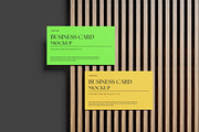 Business Card Mockup Top View, an Advertising Mockup by GraphicWindow (Thumbnail 6 of 6)