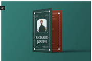 Minimal Framed Funeral Program, a Brochure Template by Neermana (Thumbnail 1 of 3)