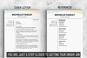 Professional RESUME Template #MF, a Resume Template by LevelUpResume (Thumbnail 5 of 5)