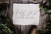 Black Cabaret Script Font & Logos, a Script Font by CallMeStasia (Thumbnail 7 of 18)