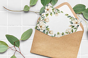Watercolor Flowers Border Background, a Background Graphic by Forhadx5 (Thumbnail 15 of 16)
