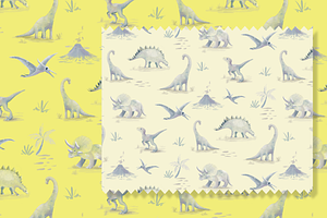 Dinosaurs Neutral Pattern