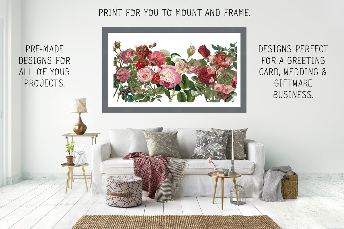 Rose Garden, an Invitation Template by Ginger Duck Graphics (Photo 3 of 6)