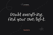 Nottalie – Casual Handwritten Font, a Handwritten Font by Lettermine (Thumbnail 6 of 10)