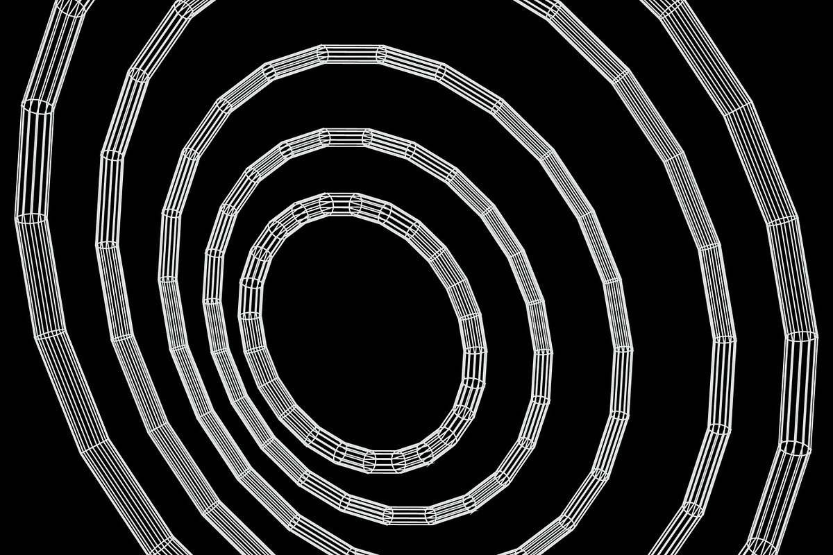 30 Wireframe Vectors, a Decorative Illustration by DesignerCandies (Photo 3 of 12)