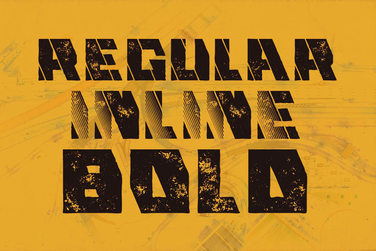 Mecha - Display Font preview 4