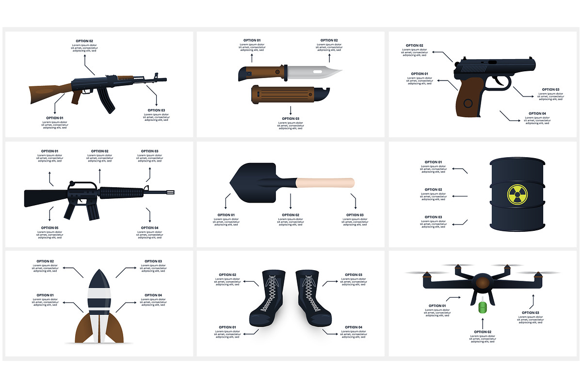 ARMY Canva Presentation Template, a Presentation Template by Infographics project (Photo 4 of 7)