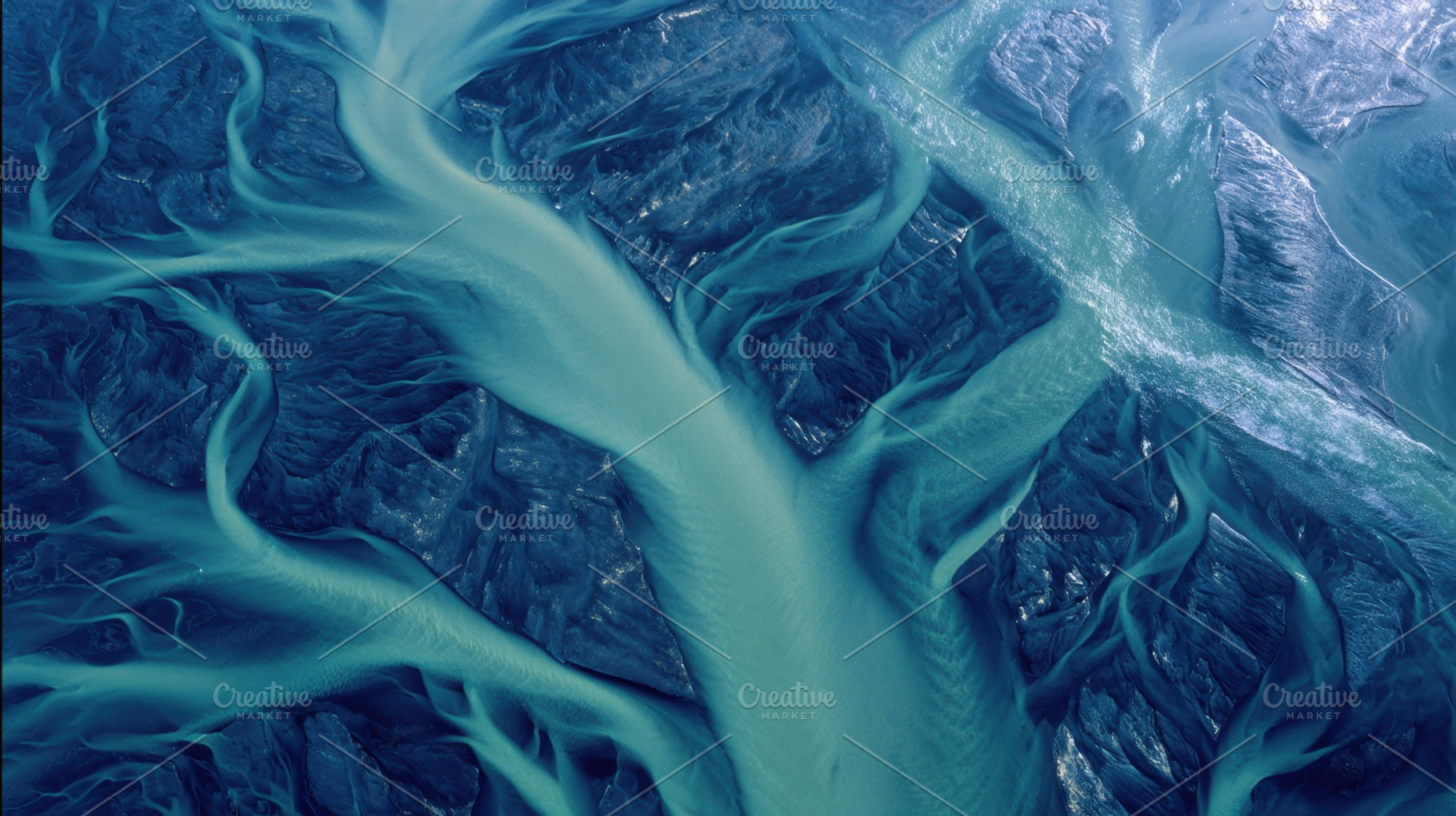 River meets ocean in a coastal area, a Photo by Beautiful things