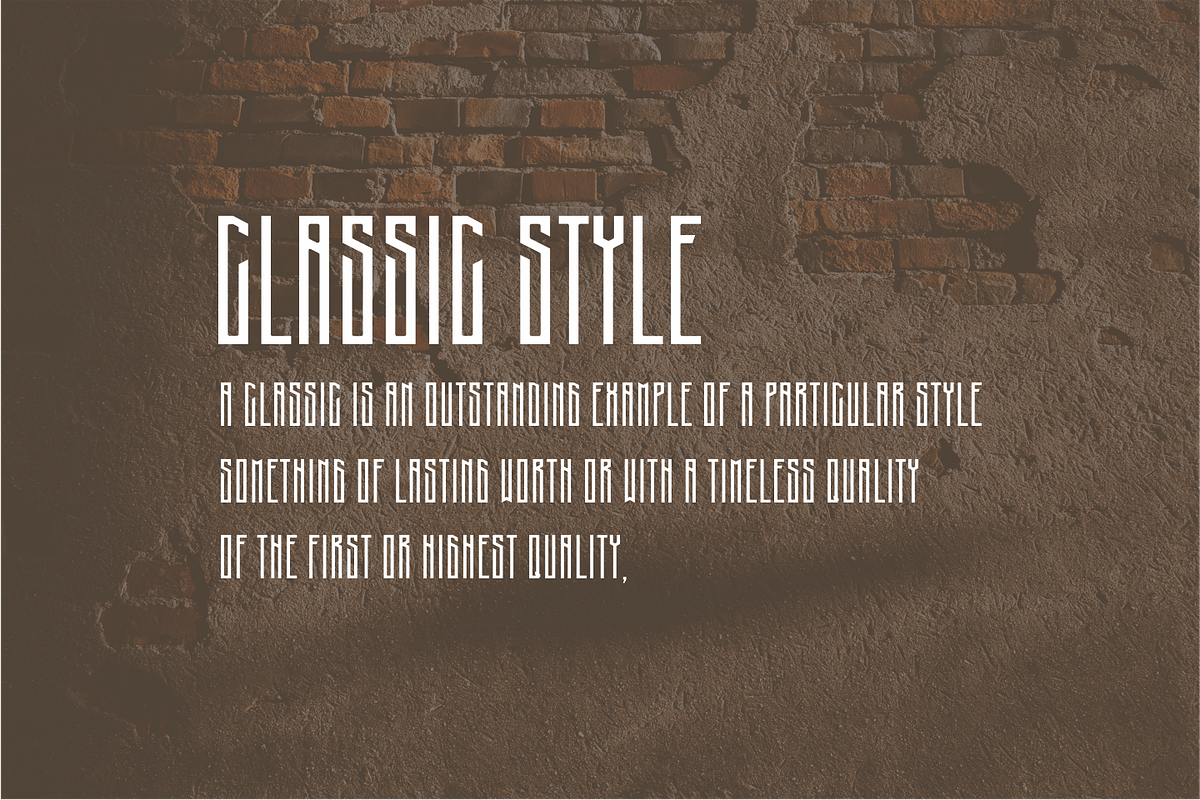 KISJOTIGH, a Font by Kreabie (Photo 2 of 3)