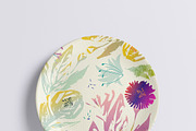 Floral Pop Art pattern, a Pattern Graphic by Anny Cecilia Walter (Thumbnail 3 of 4)
