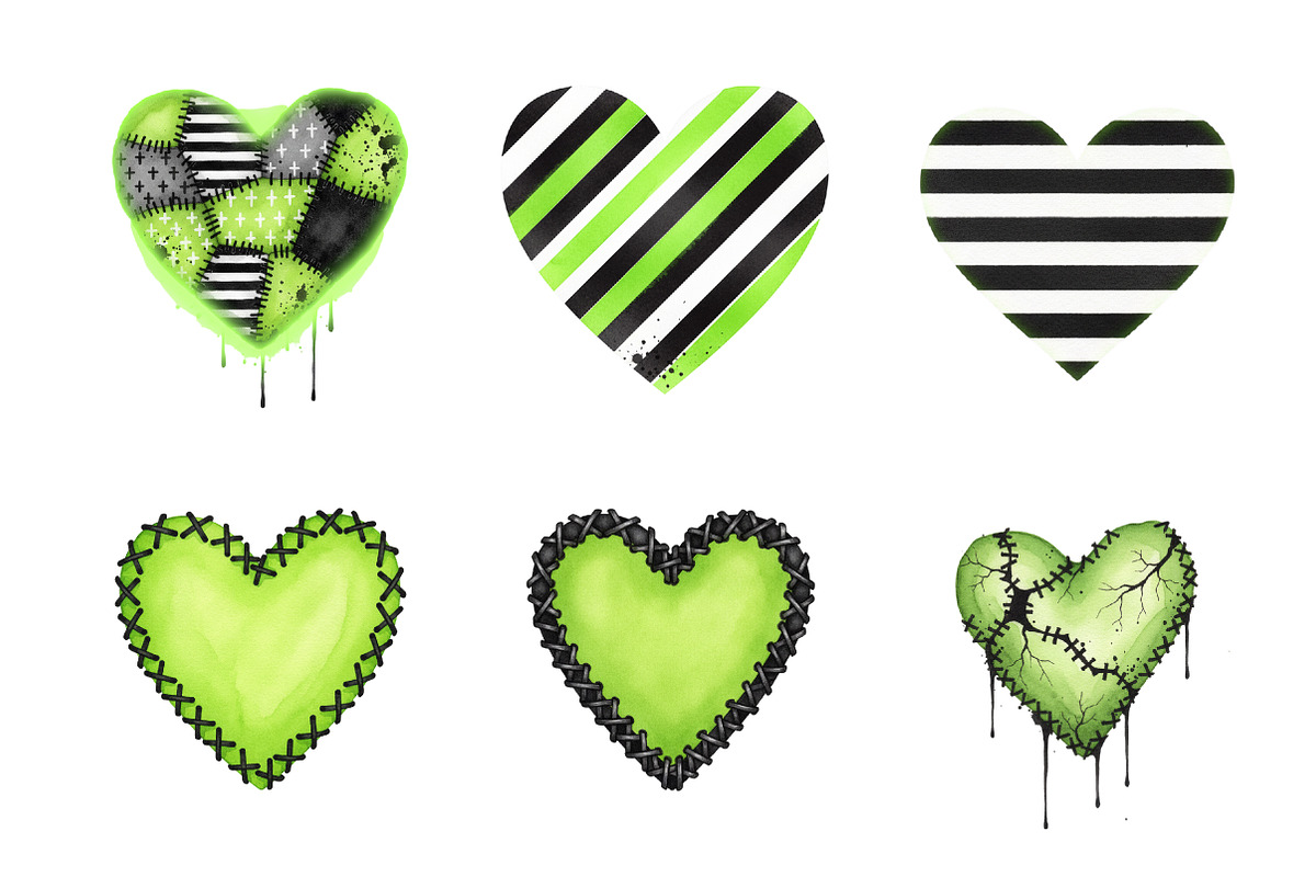 Whimsical Afterlife Heart Clipart, an Illustration by SinaCreation (Photo 3 of 7)