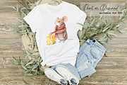 Winter Mouse Whimsy, an Animal Illustration by Dazzling Art Boutique (Thumbnail 9 of 12)