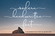 Mallongia a Handwritten Font, a Script Font by Basnistudio (Thumbnail 5 of 8)