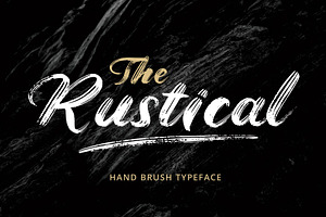 Rustical Brush Font