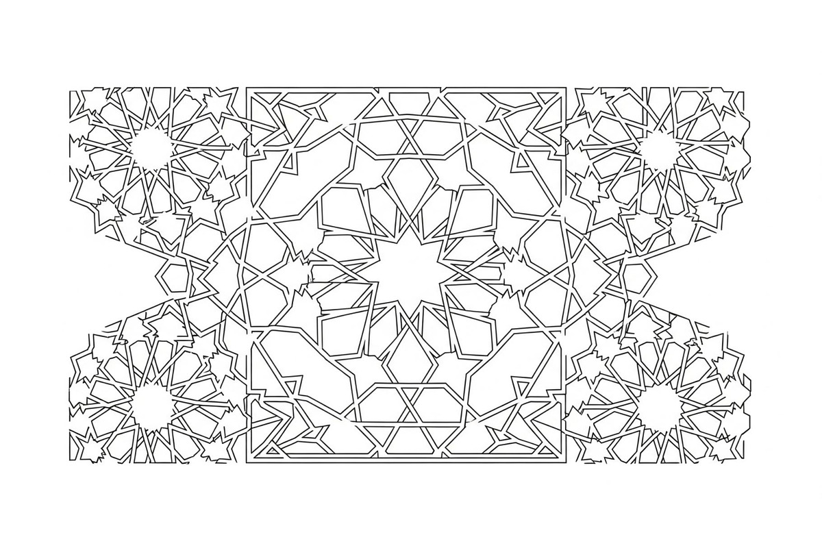 Islamic Mandala Geometric Bundle, an Illustration by Gaye Art (Photo 8 of 51)
