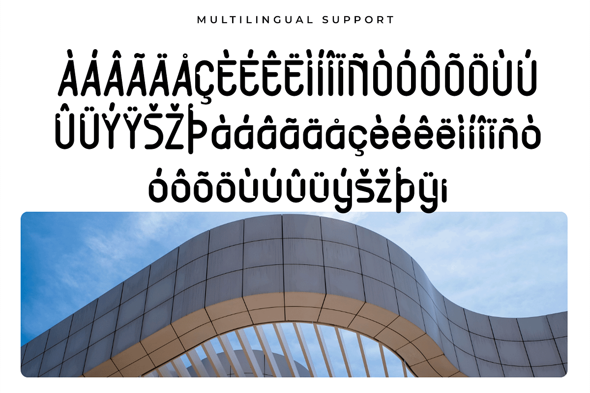 Notcher - Inktrap Display Font, a Sans Serif Font by overlaytemplates (Photo 5 of 5)