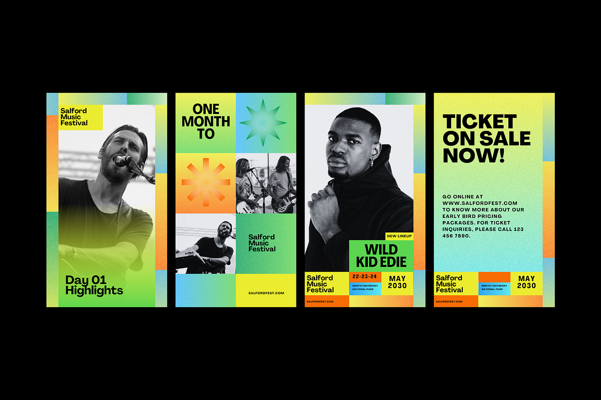 Music Festival Social Media | Canva, a Social Media Template by Studio Provo (Photo 4 of 7)