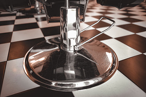 Vintage barbershop featuring salon, barbershop, and vintage