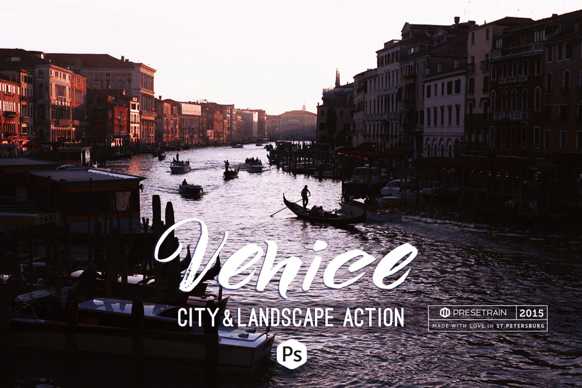Venice Photoshop Action + Bonus, an Action Add-On by Presetrain Co. (Photo 6 of 6)