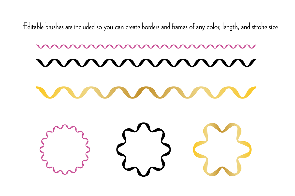 Decorative Circle & Square Frames, a Graphic by Melissa Held Designs (Photo 6 of 6)