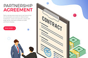 Partnership and Business Teamwork, a Finance Illustration by TAlex (Thumbnail 5 of 6)