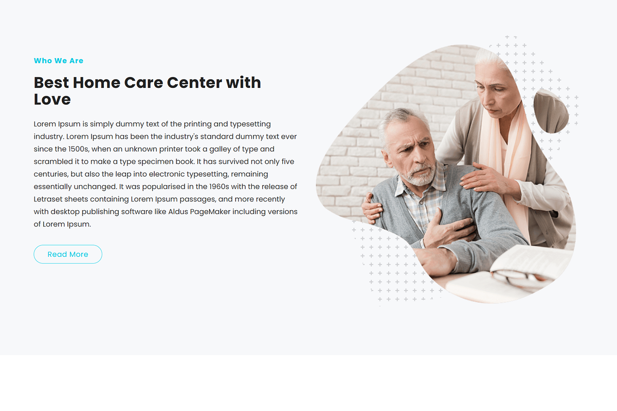 Mencare - Senior Care Website HTML, a Bootstrap Template by Themeplaza (Photo 2 of 7)