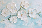 Textural Floral Wall Art Collection, an Illustration by PrintablesByFranklyn (Thumbnail 6 of 10)