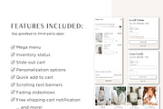 Shopify Theme - Neutral White, a Shopify Template by Macarons and Mimosas (Thumbnail 4 of 11)